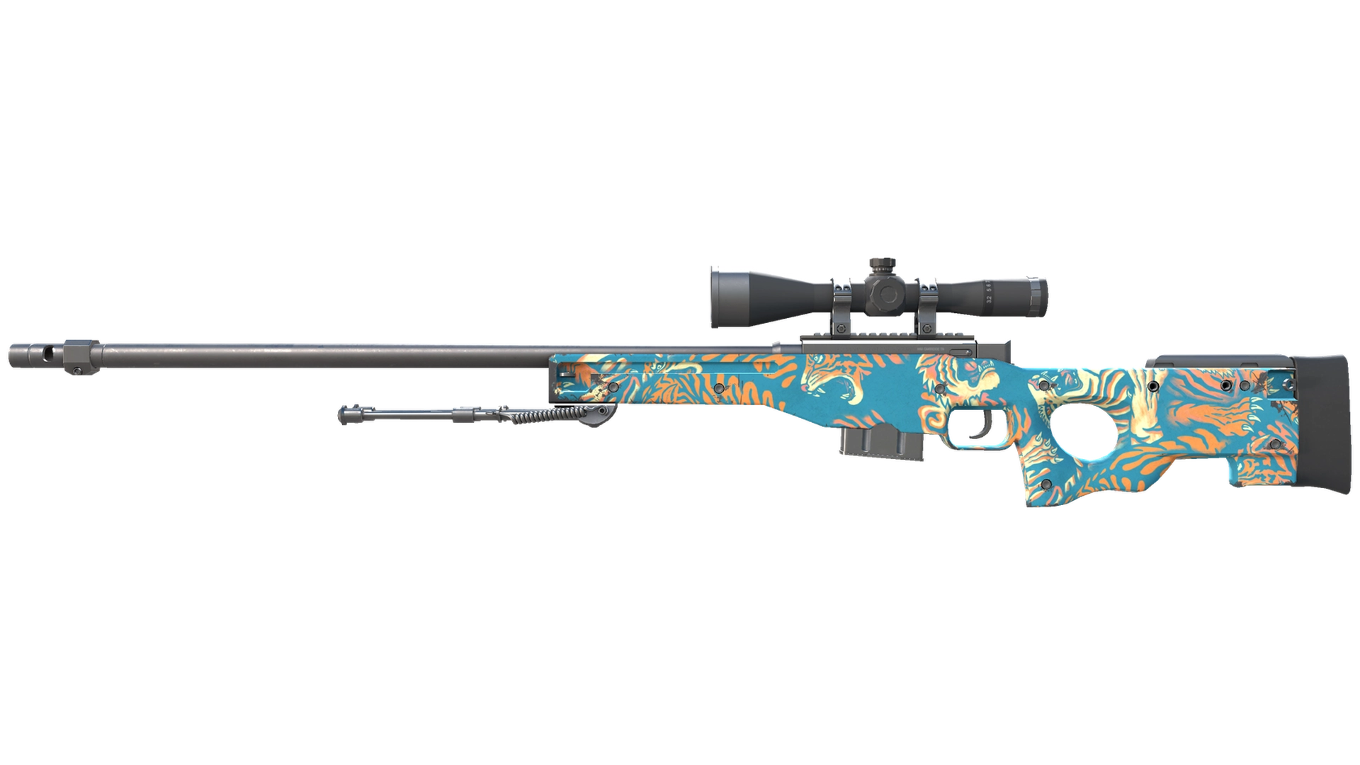 AWP | Silk Tiger (Minimal Wear)