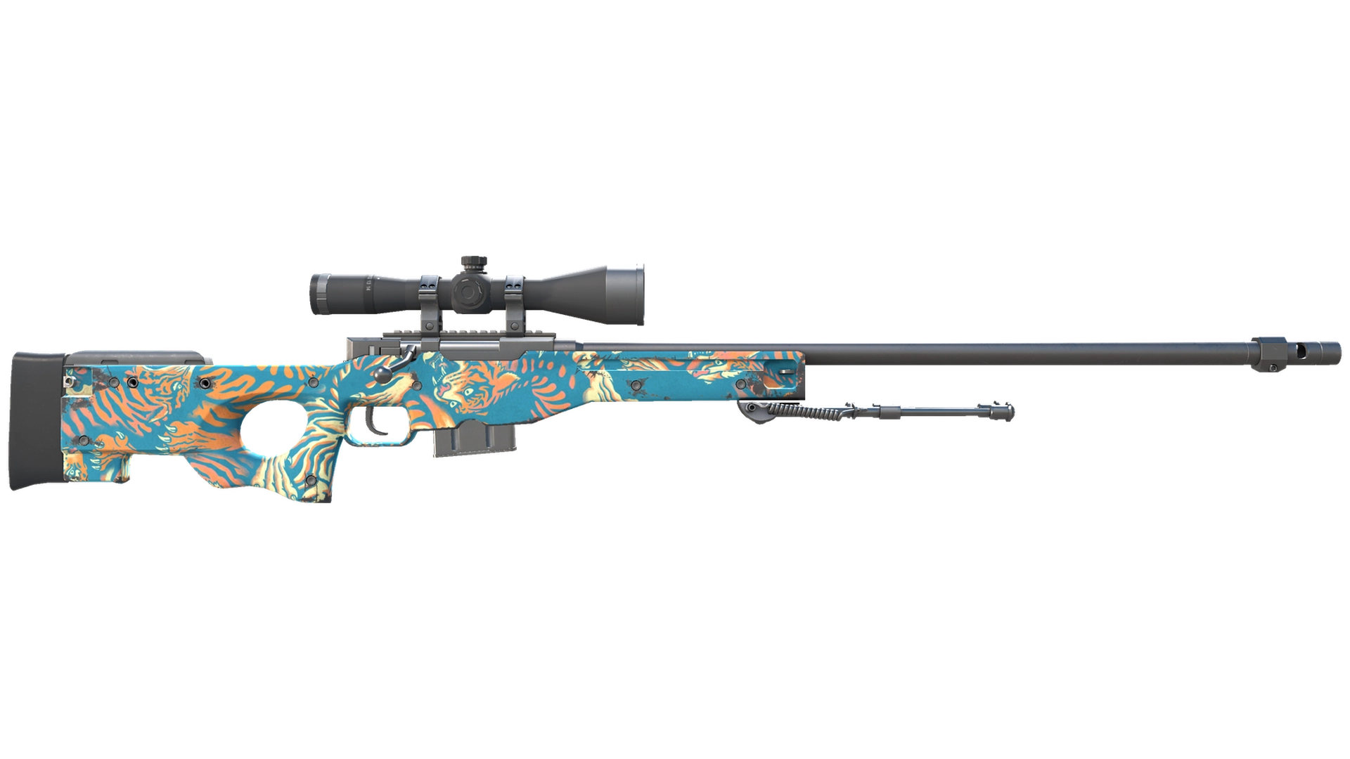 AWP | Silk Tiger (Minimal Wear)
