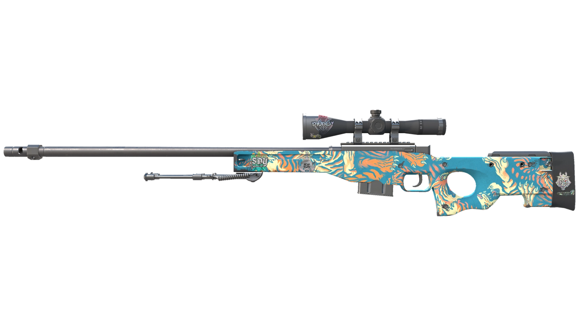 AWP | Silk Tiger (Minimal Wear)
