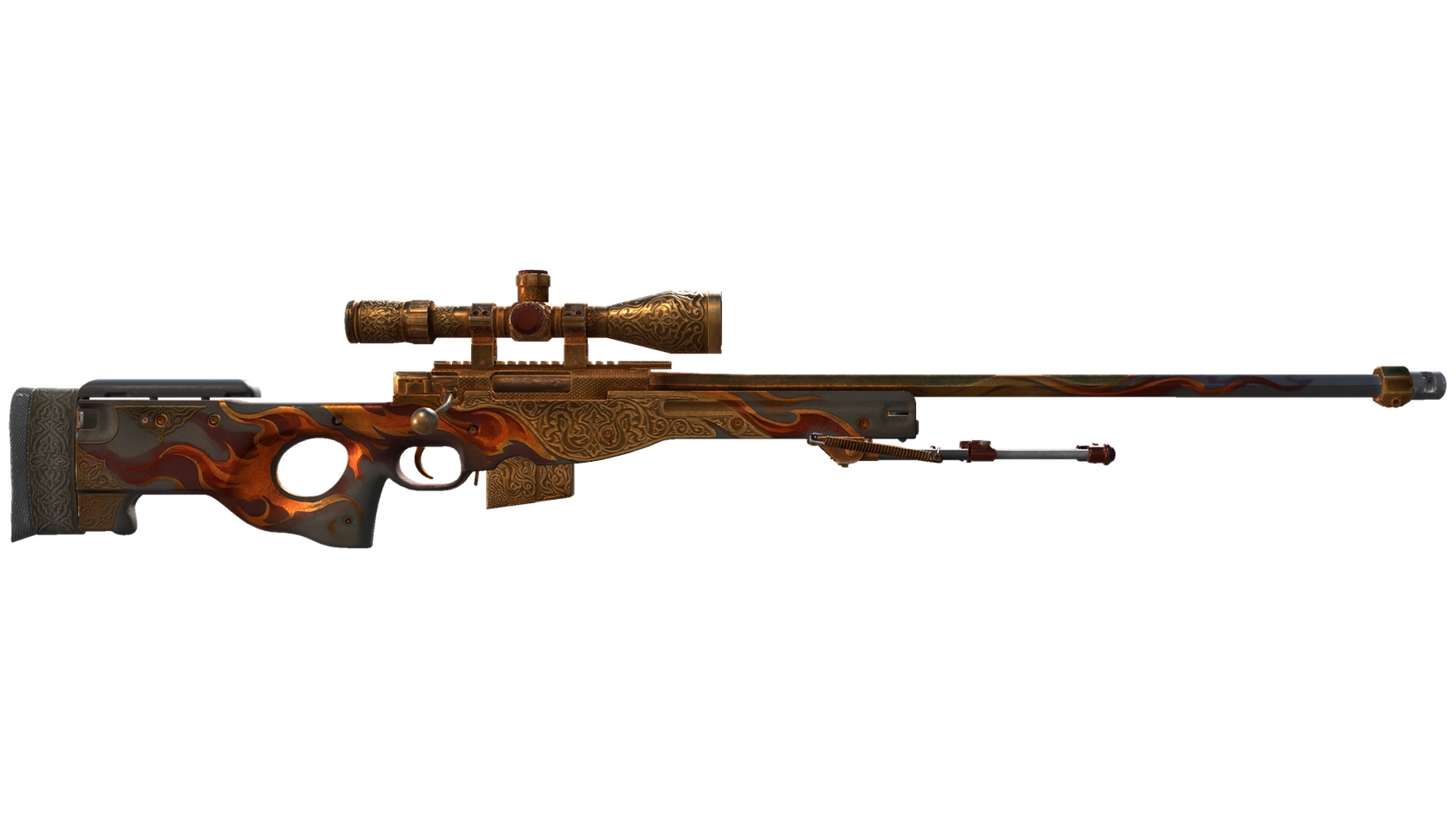 AWP | Sovereign Flame (Battle-Scarred)