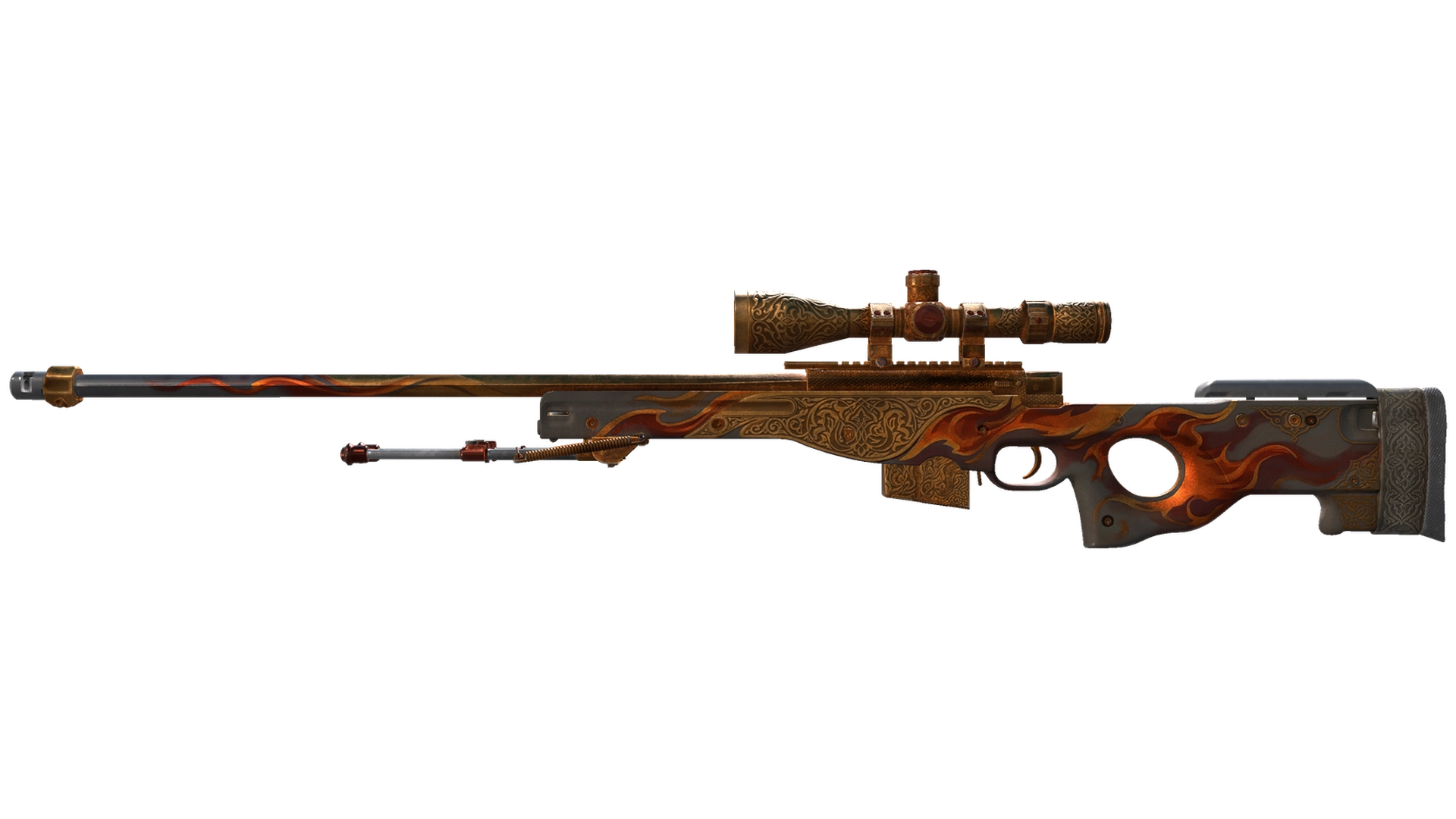 AWP | Sovereign Flame (Battle-Scarred)