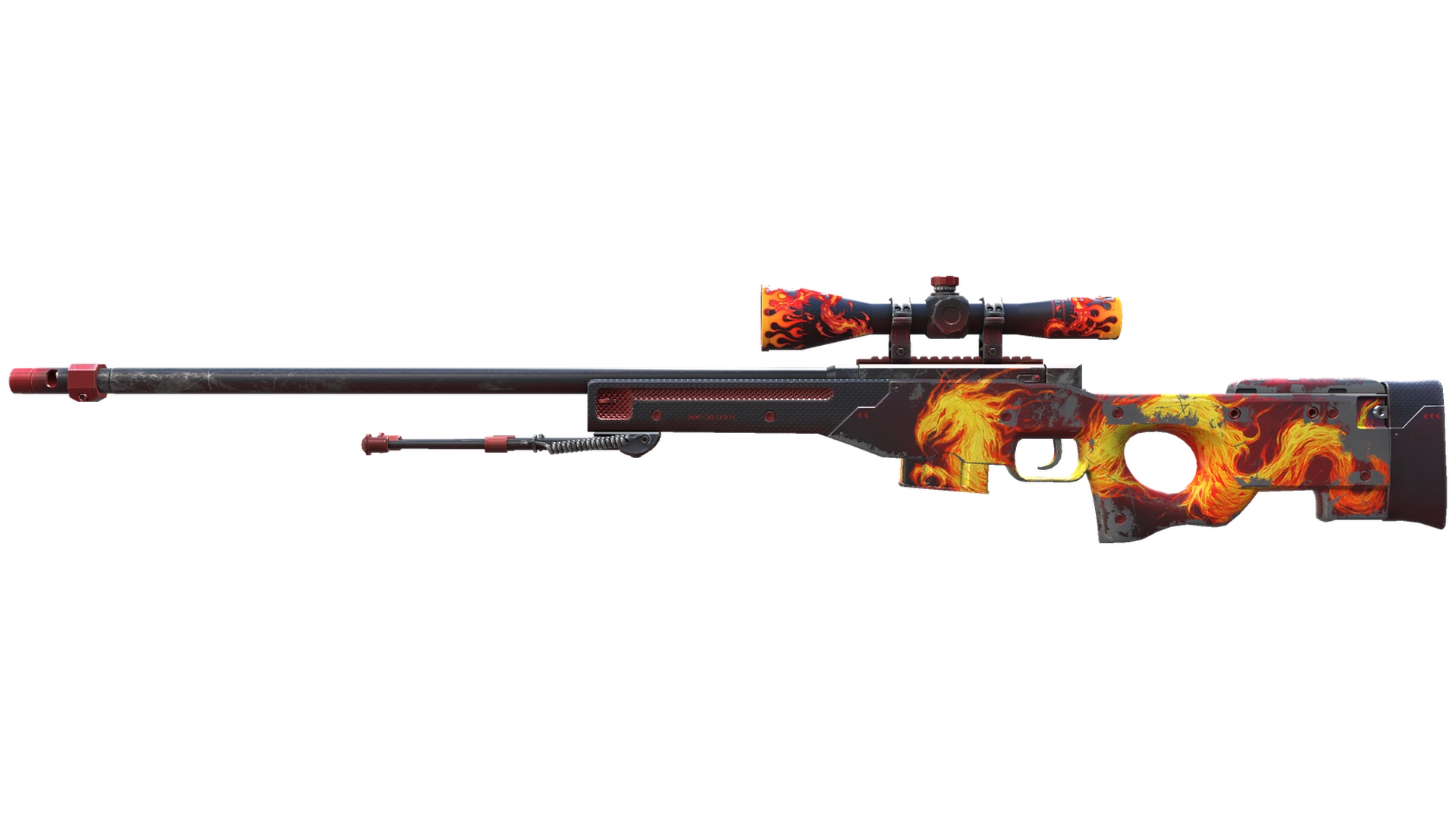 AWP | Wildfire (Well-Worn)