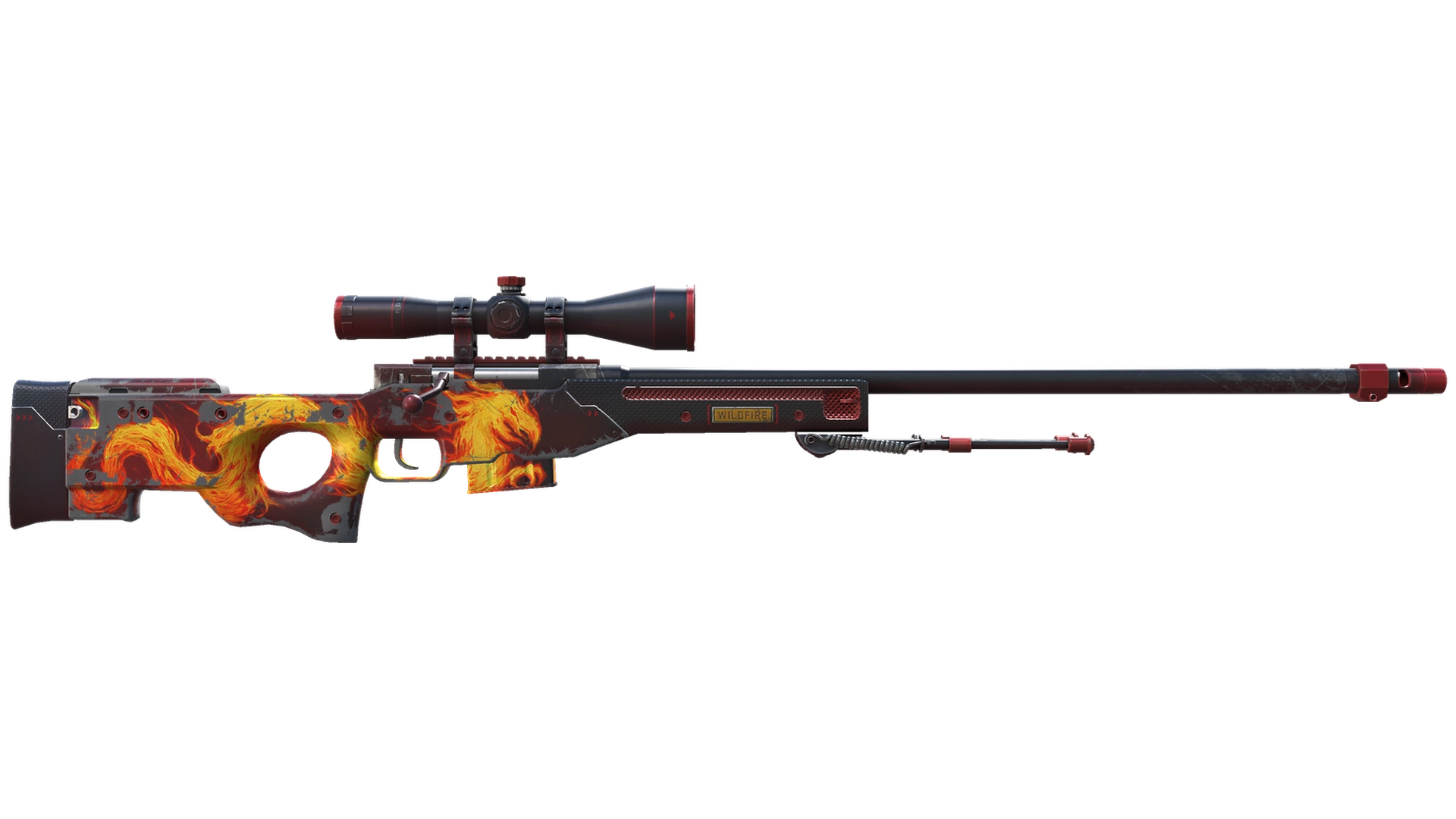 AWP | Дикое пламя (Поношенное)