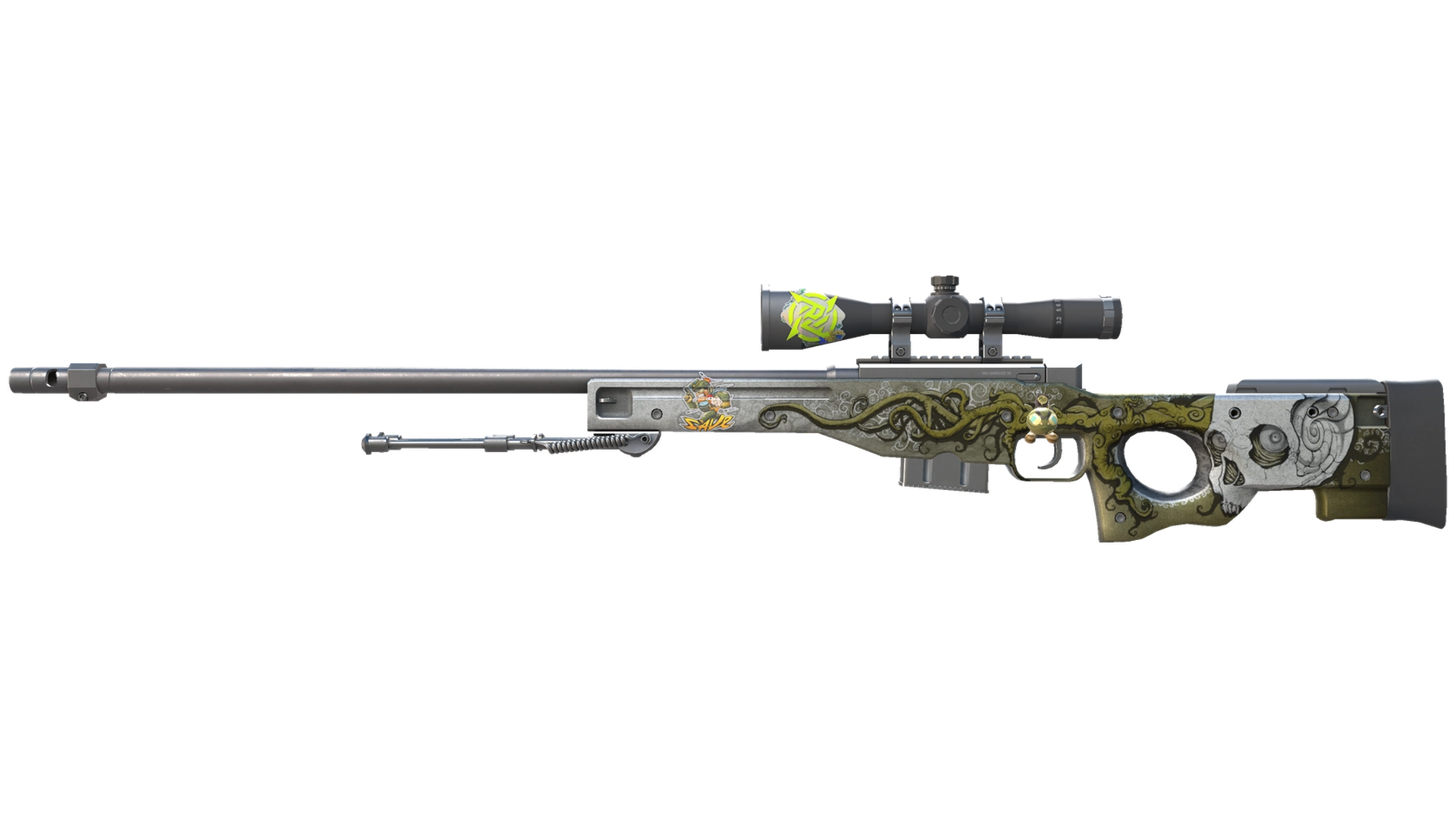 AWP | Бог червей (Поношенное)