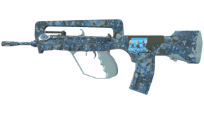 Cyanospatter image