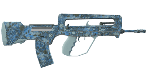 Cyanospatter image