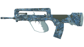 Cyanospatter image