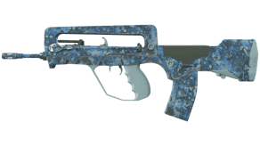 Cyanospatter image