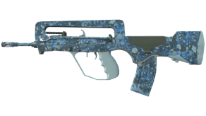 Cyanospatter image