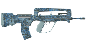Cyanospatter image