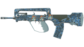 Cyanospatter image