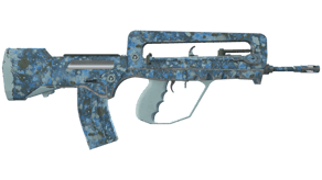 Cyanospatter image