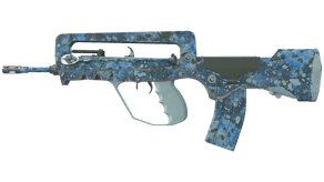 Cyanospatter image