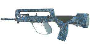 Cyanospatter image