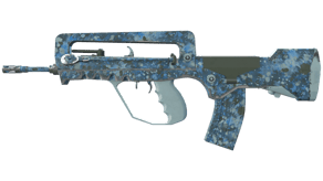 Cyanospatter image