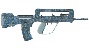 Cyanospatter image