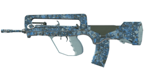 Cyanospatter image