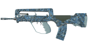 Cyanospatter image