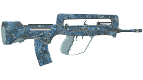 Cyanospatter image