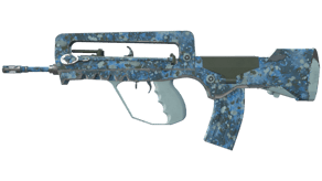 Cyanospatter image