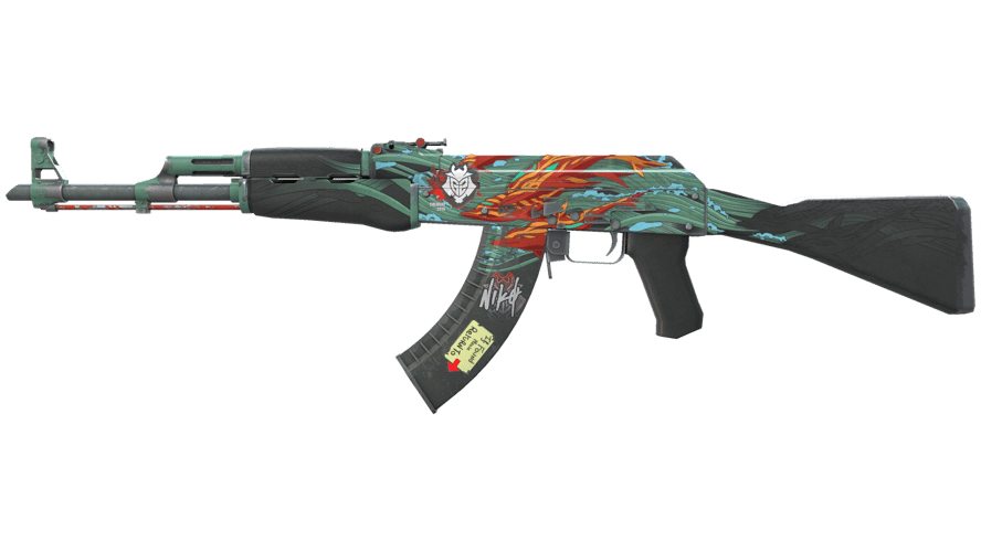 AK-47 | Aquamarine Revenge (Well-Worn)