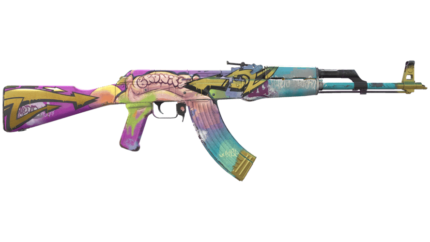 AK-47 | B the Monster (Well-Worn)