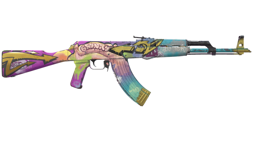 AK-47 | B the Monster (Well-Worn)