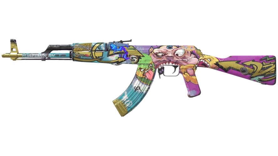 AK-47 | B the Monster (Well-Worn)