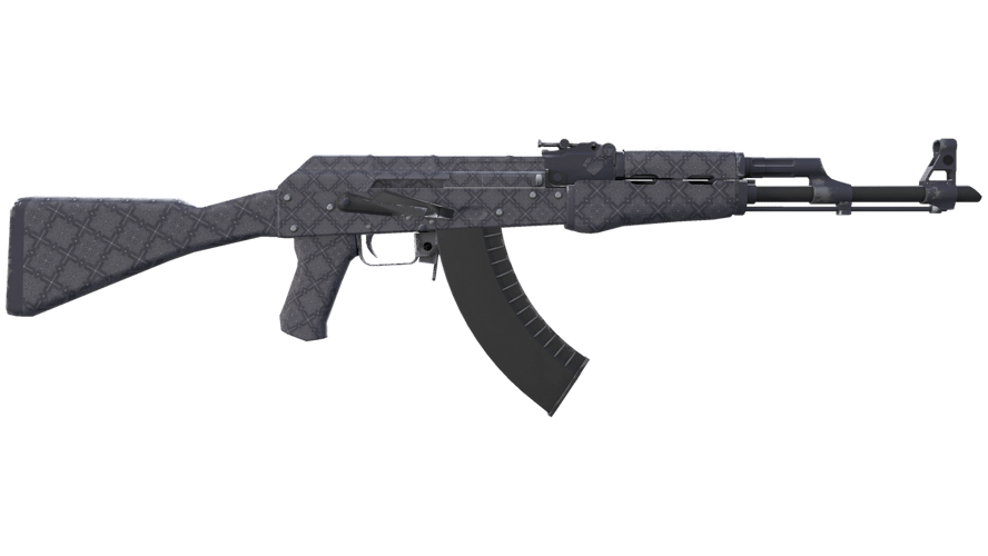 AK-47 | Фиолетовое барокко (Немного поношенное)