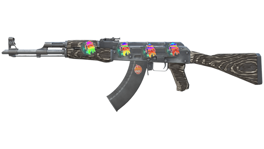 AK-47 | Black Laminate (Battle-Scarred)