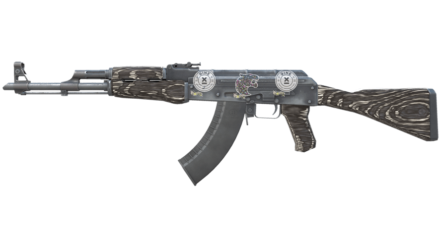 AK-47 | Black Laminate (Well-Worn)