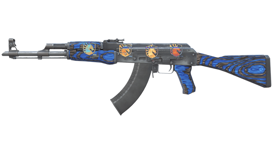 AK-47 | Синий глянец (Прямо с завода)