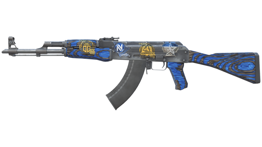 AK-47 | Blue Laminate (Minimal Wear)