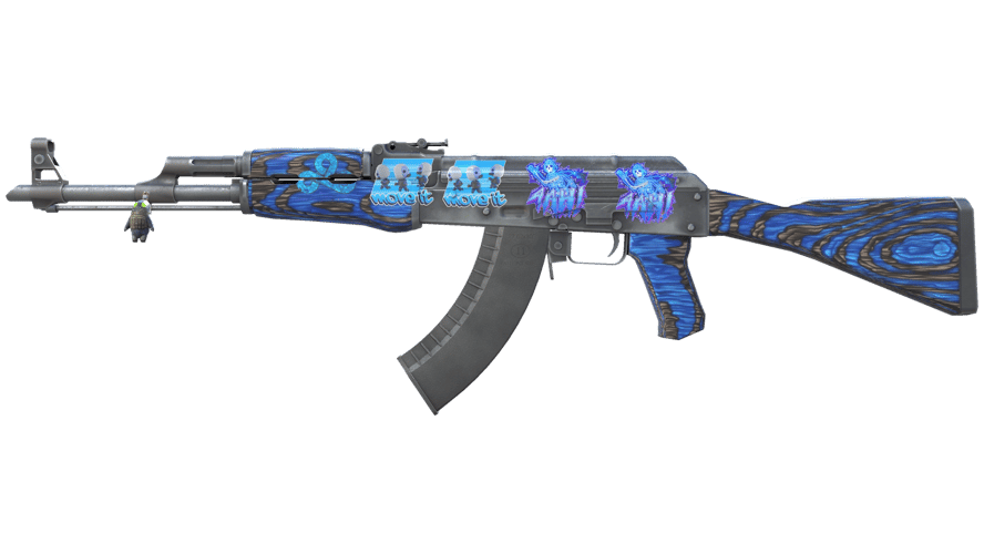 AK-47 | Blue Laminate (Minimal Wear)