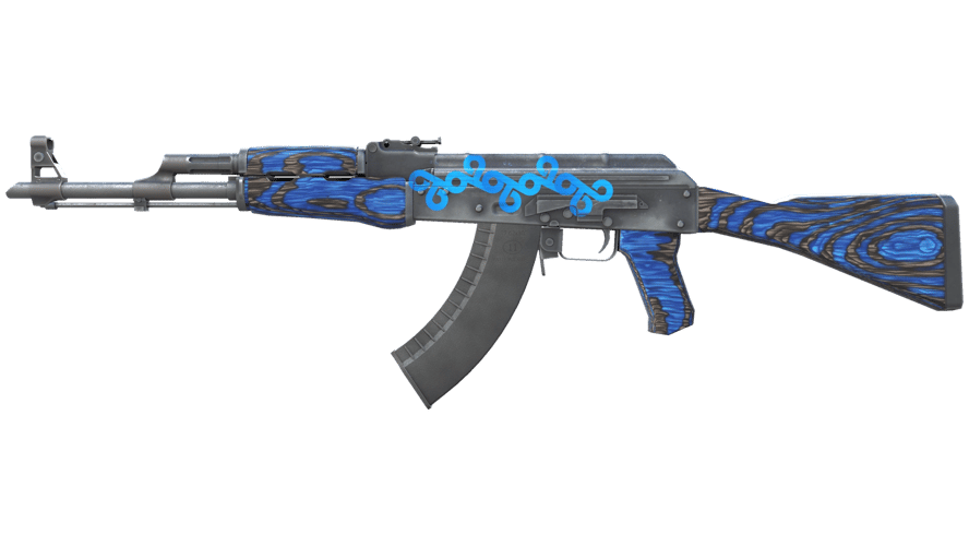 AK-47 | Blue Laminate (Minimal Wear)