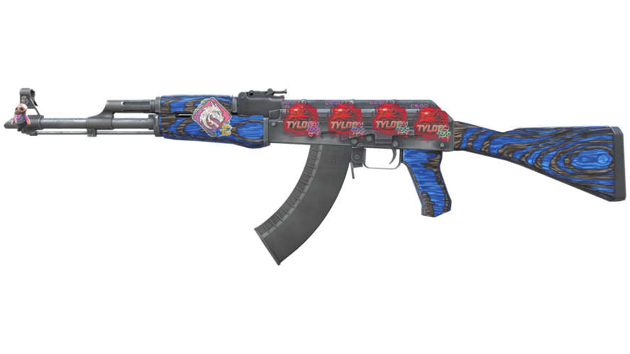 AK-47 | Blue Laminate (Minimal Wear)