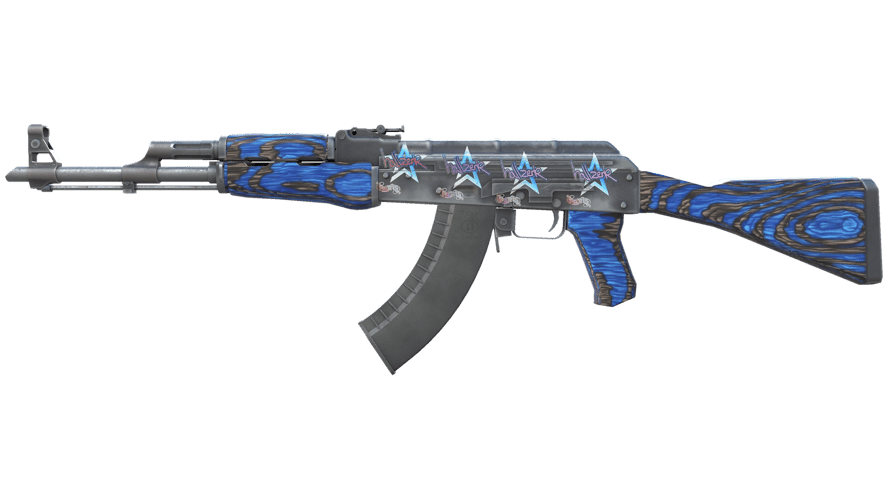 AK-47 | Blue Laminate (Minimal Wear)