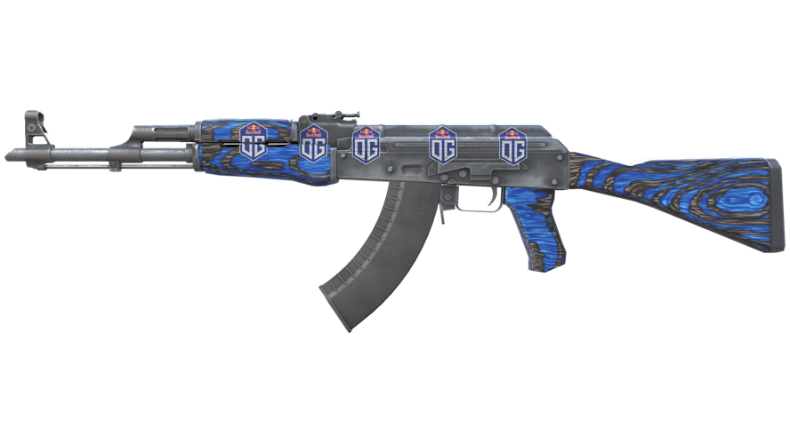AK-47 | Blue Laminate (Minimal Wear)