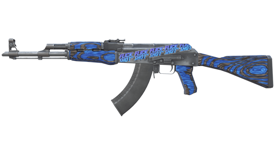 AK-47 | Blue Laminate (Minimal Wear)