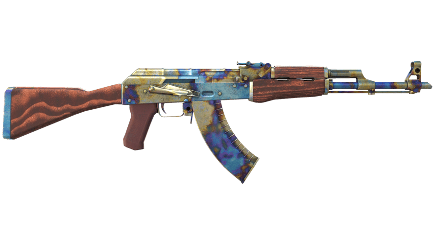 AK-47 | Case Hardened (Well-Worn)