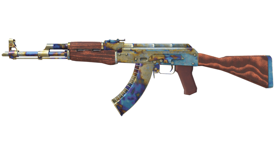 AK-47 | Case Hardened (Well-Worn)