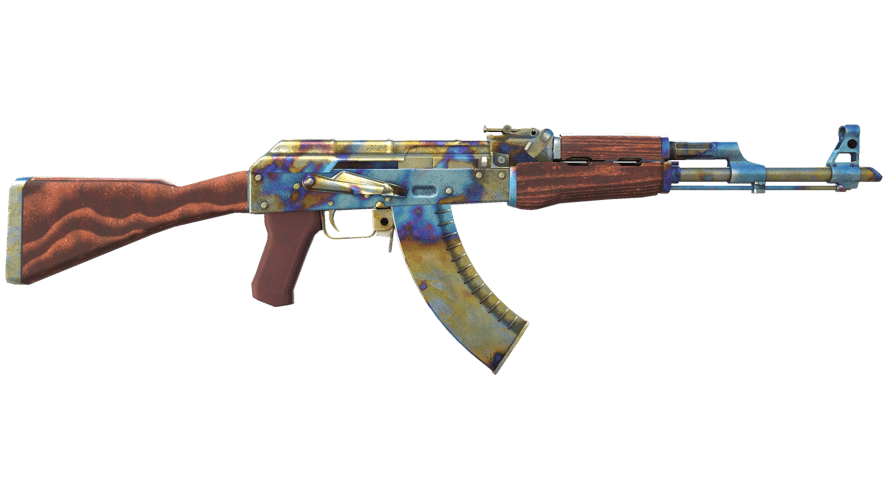 AK-47 | Case Hardened (Well-Worn)