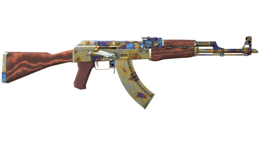 AK-47 | Case Hardened (Well-Worn)