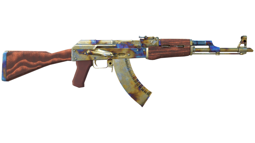 AK-47 | Case Hardened (Well-Worn)
