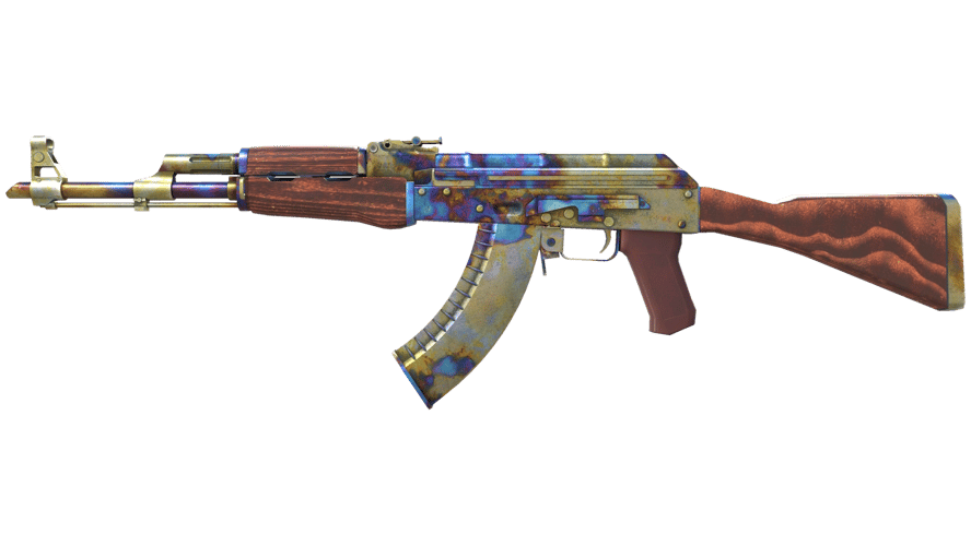 AK-47 | Case Hardened (Well-Worn)