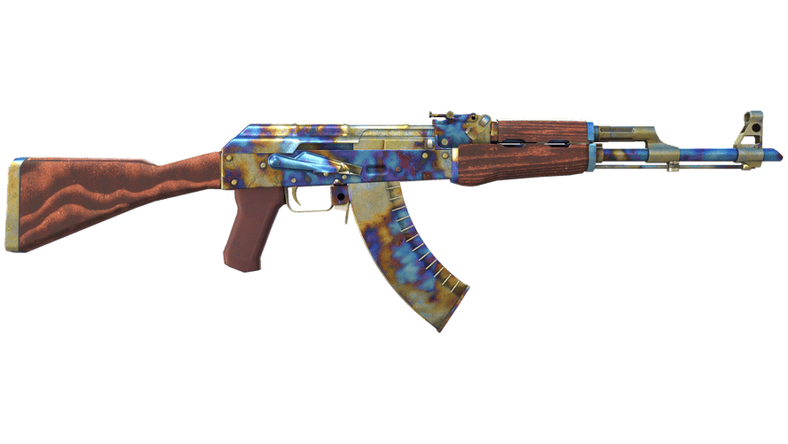 AK-47 | Case Hardened (Well-Worn)