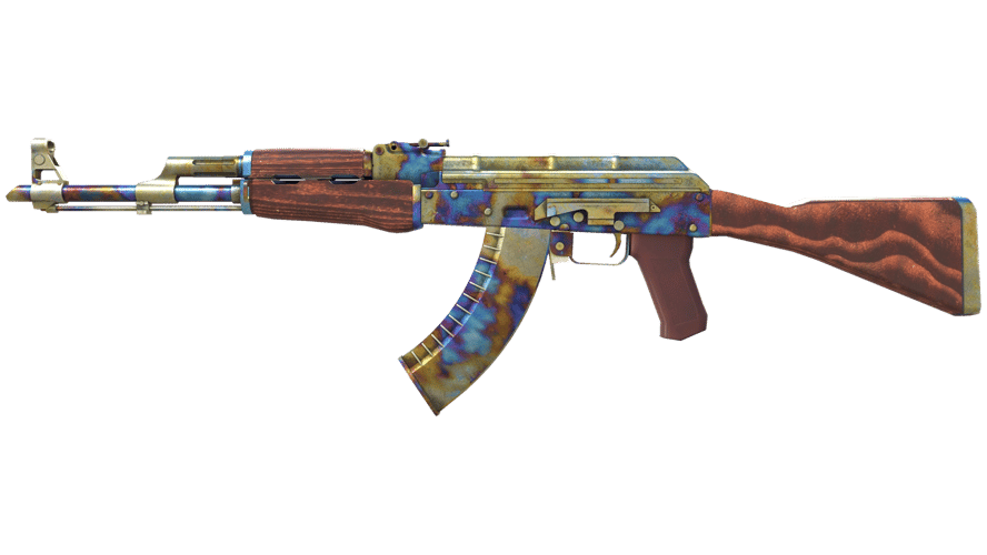 AK-47 | Case Hardened (Well-Worn)
