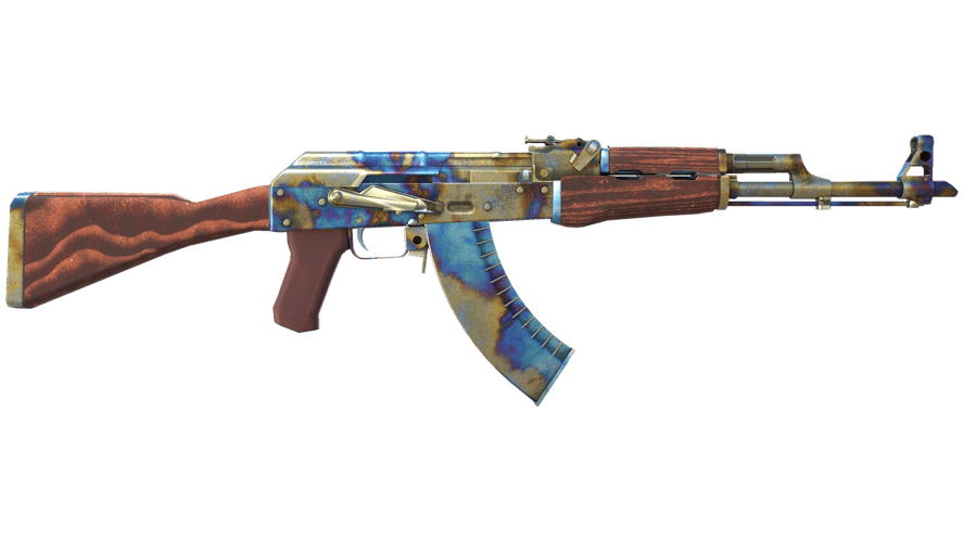 AK-47 | Case Hardened (Well-Worn)