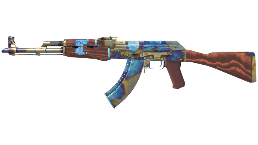 AK-47 | Case Hardened (Well-Worn)