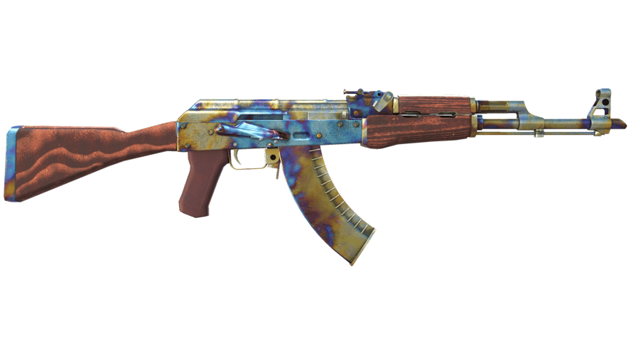 AK-47 | Case Hardened (Well-Worn)
